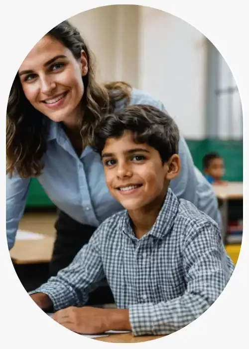 Qualified home tutor in Jaipur helping a student with studies